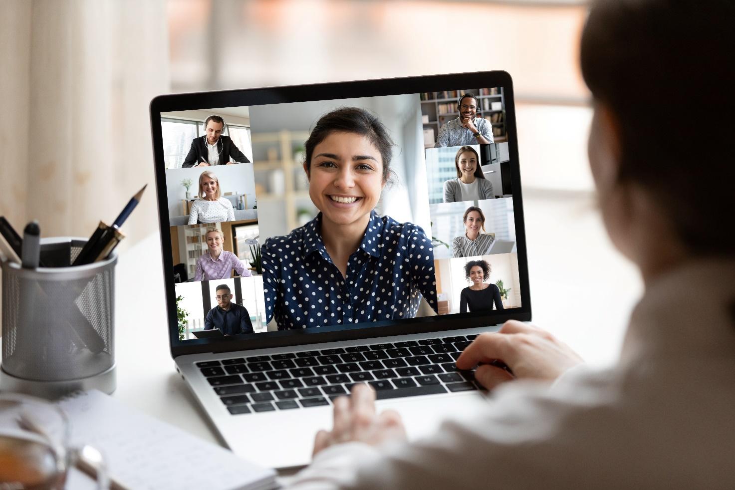 Remote workers attend a meeting using unattended secure access