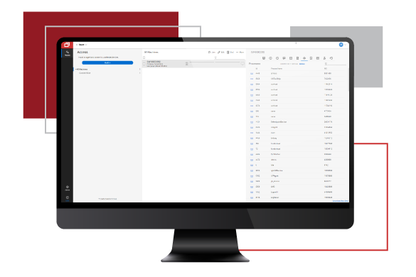 desktop monitor showing ConnectWise Control Access